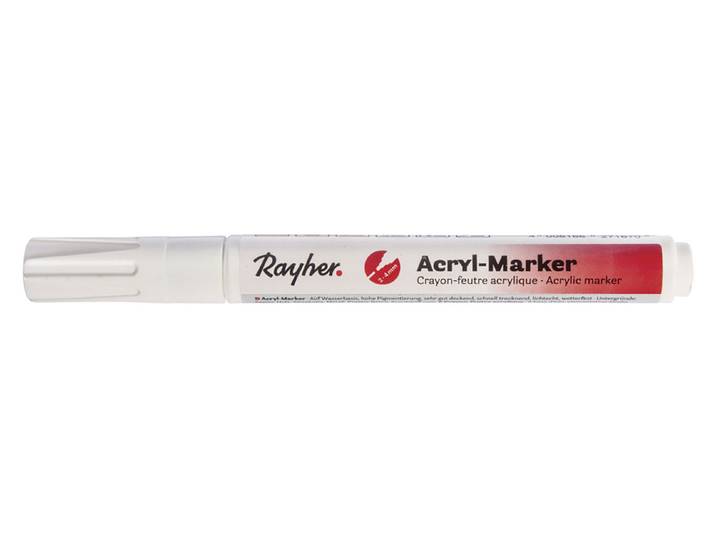 Rayher Acryl-Marker mit Ventil 2-4 mm