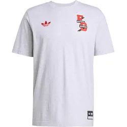 adidas FC Bayern München T-Shirt Herren | Gr. M | grau - grau