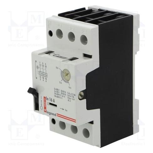 Legrand Motorschutzschalter 3P 7,5kW 10-16A M 250 16 606810 (606810)
