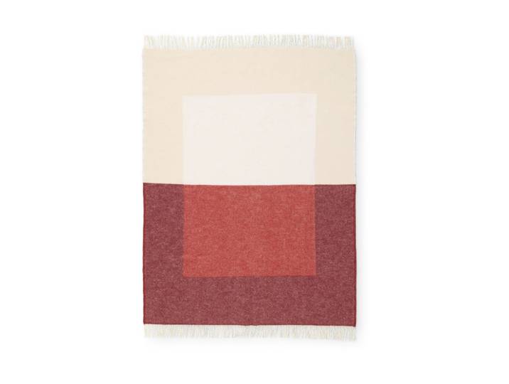 Northern Plaid Echo 130x170 cm Red
