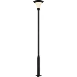 Globo, Gartenbeleuchtung, Solarleuchte Aluminium Druckguss Grau, 1xled (IP54)