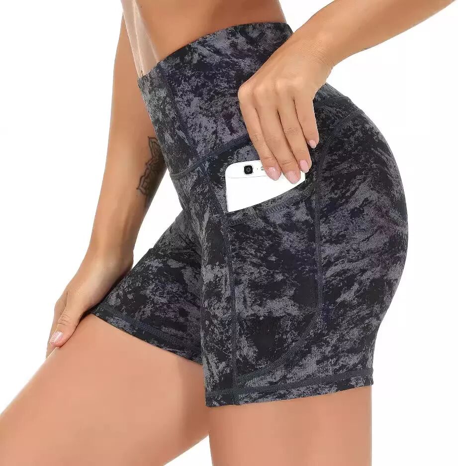 INF Kompressionsshorts - Perfekt für Yoga & Fitness S Grau