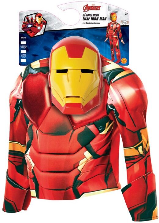 Déguisement Luxe Avengers Iron Man - Taille 7-8 ans - Rubies