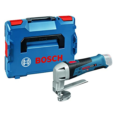 Bosch Professional GSC 12V-13 accu-plaatschaar 12V zonder accu en oplader in L-Boxx