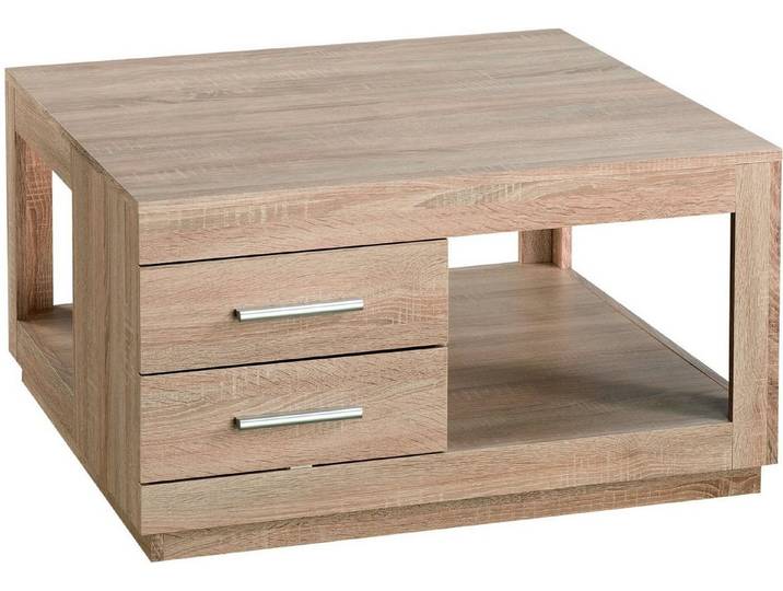 Stolkom Sp.z.o.o. Couchtisch aus Dekor-Folie in sonoma. Abmessungen (BxHxT) 80x45,6x80 cm