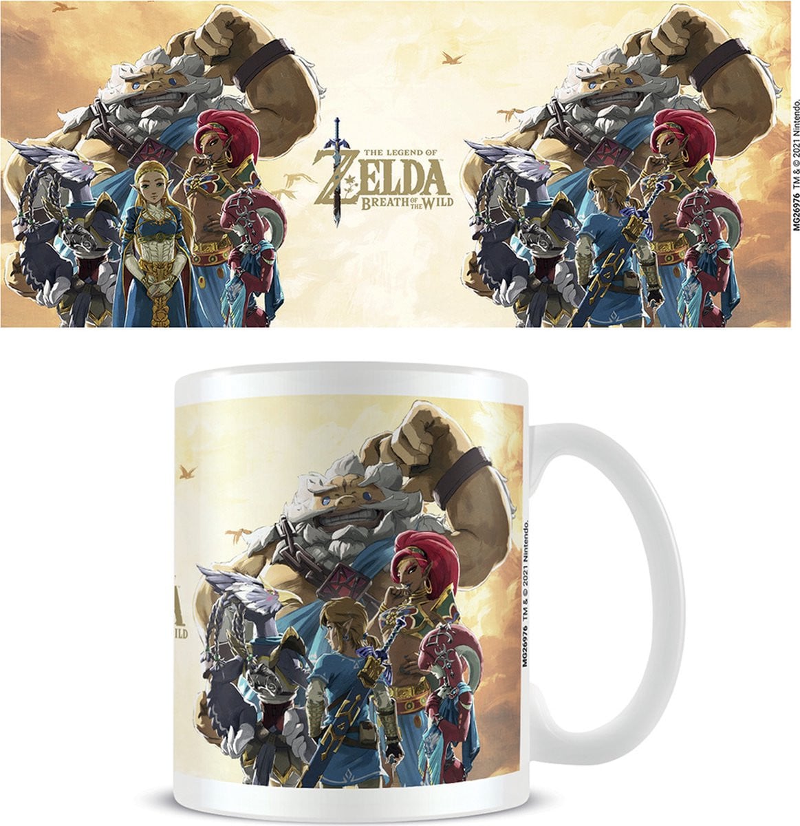 The Legend of Zelda - Breath of the Wild Champions in the Sunset mok