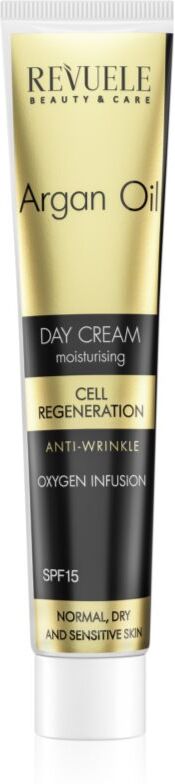 Revuele Argan Oil Day Cream regenerating day cream for the face SPF 15 50 ml