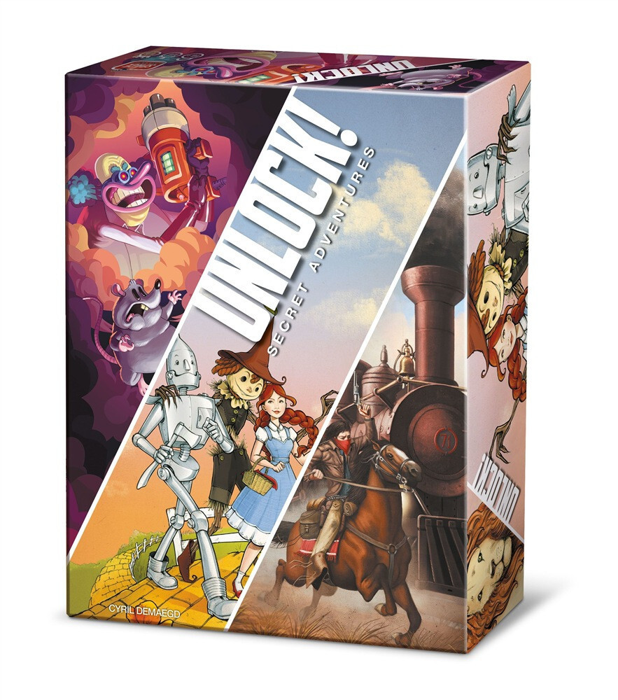 Asmodee Unlock! Geheime Avonturen bordspel voor alle genders vanaf 10 jaar