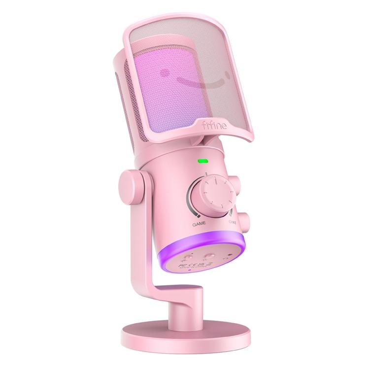 Fifine AmpliGame AM6P Kabelgebundenes Mikrofon mit RGB-Beleuchtung | USB (55653518)