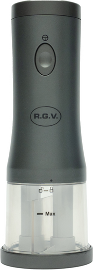 R.G.V. RGV Cheesy Grau - Kabellose elektrische Käsereibe - 30 W