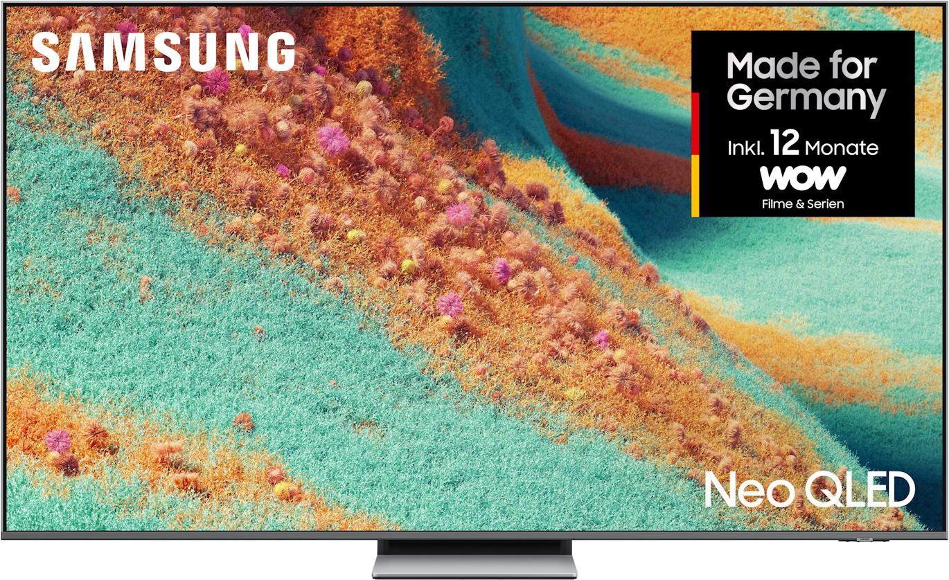 Samsung 75" Neo QLED QN85F 4K Vision AI Smart TV (2025), 190,5 cm (75"), 3840 x 2160 Pixel, Neo QLED, Smart-TV, WLAN, Silber