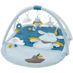 Fehn Spielbogen mit 3-D-Activity-Decke Little Castle, blau
