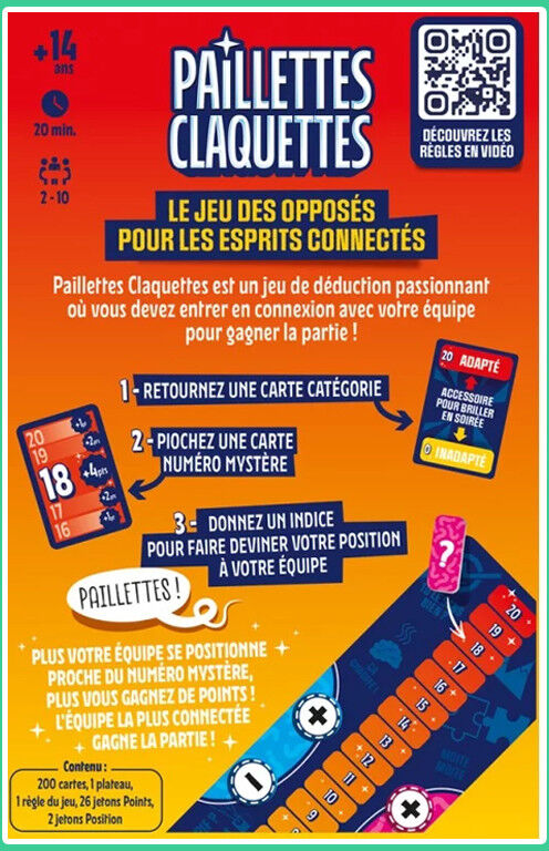 Tailemi PAILLETTES CLAQUETTES
