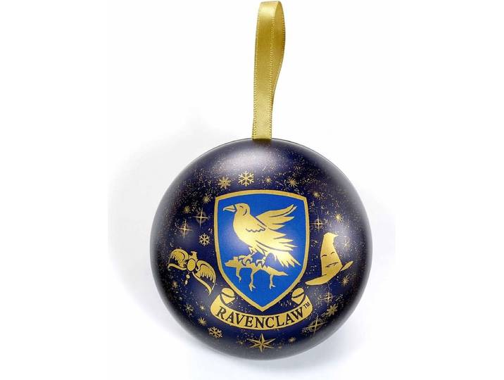 The Carat Shop - Harry Potter Ravenklauw Kerstbal - Cadeaubal met Ketting