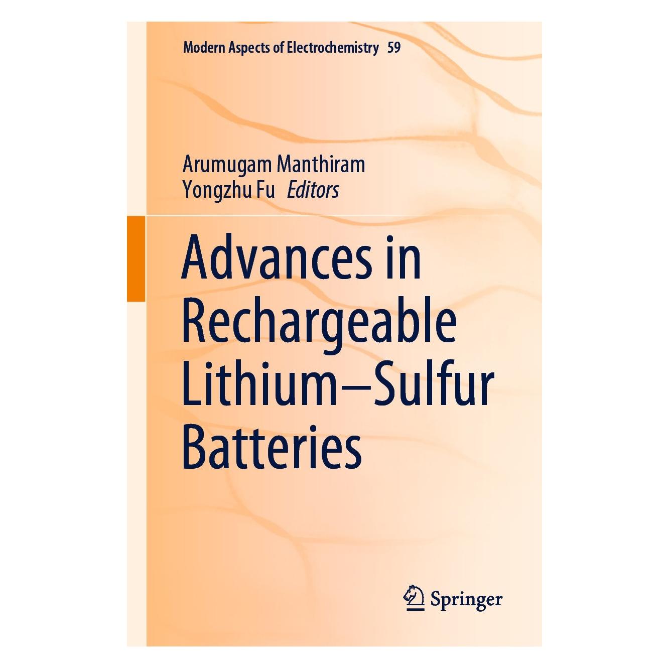 Springer Advances in Rechargeable Lithium-Sulfur Batteries (Englisch, Hardcover, Arumugam Manthiram, Yongzhu Fu) (9783030908980)