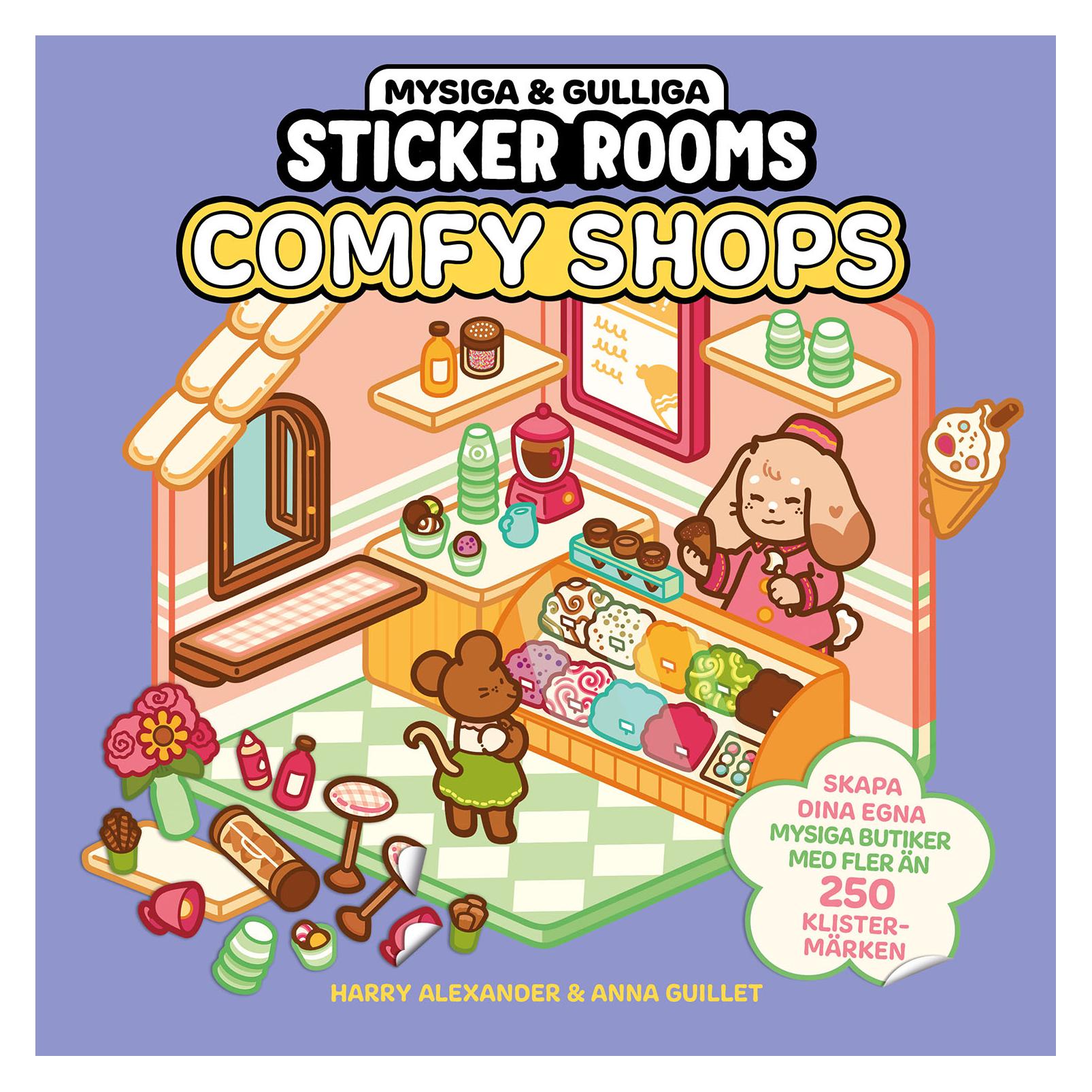 Legind Cozy Stickers : Comfy Shops (9788776391904)