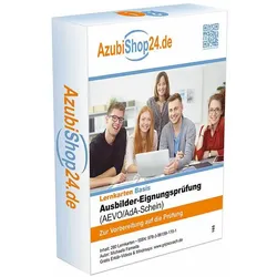 AzubiShop24.de Basis-Lernkarten Ausbilder-Eignungsprfung (AEVO/AdA-Schein), Schulbücher von Michaela Rung-Kraus, Michaela Farneda