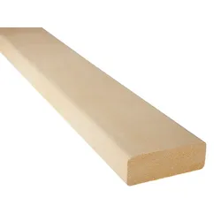 Abachi Saunabanklatten, 22x80 mm, unbehandelt, gehobelt