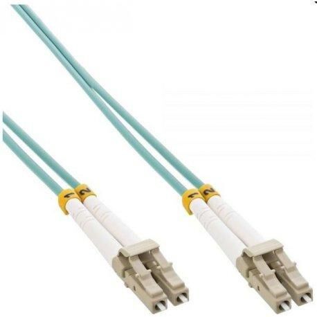 Mercodan Fibre Patch Cable LC-LC OM3 Duplex 2m - Aqua
