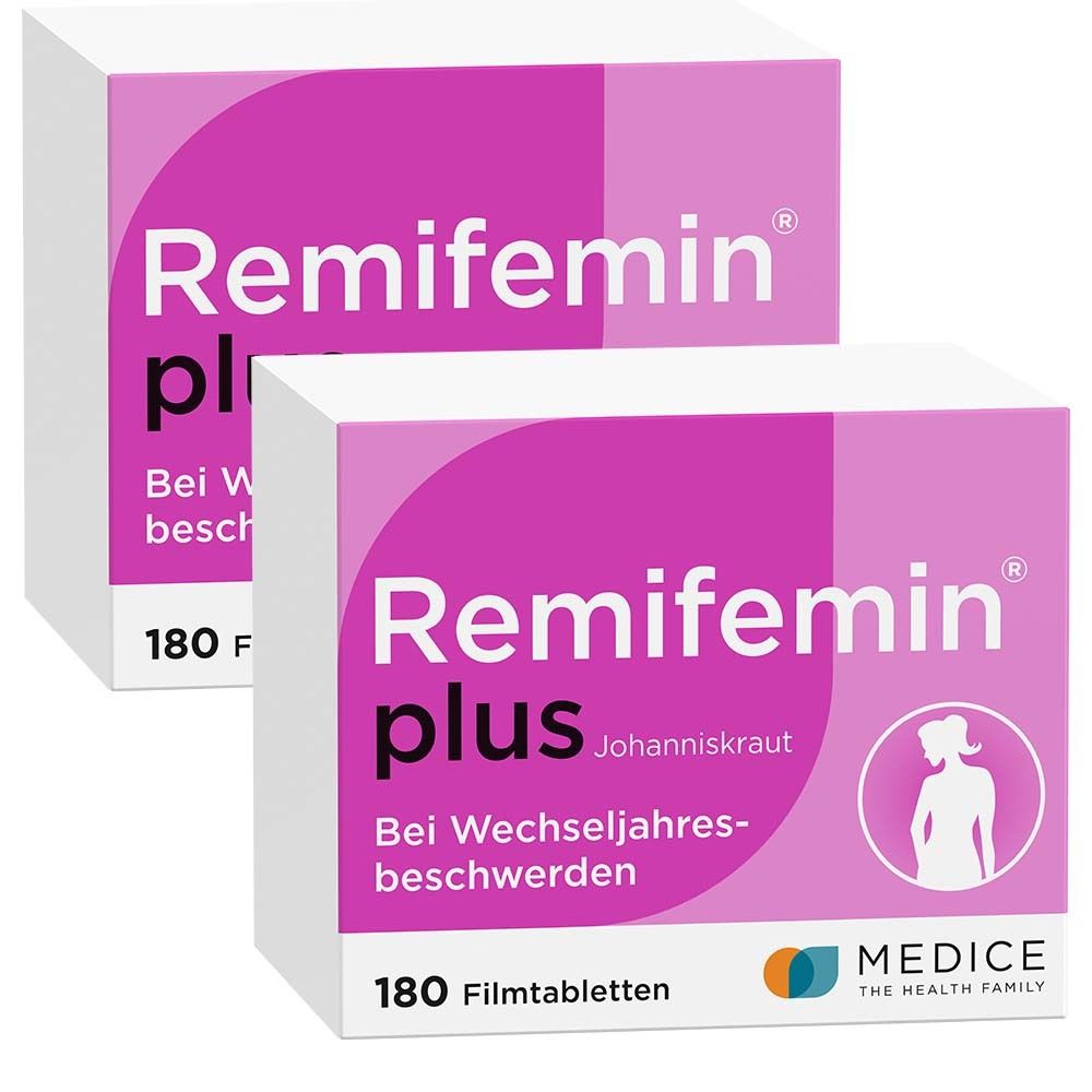 Remifemin plus Johanniskraut Filmtabletten x2 2x180 St