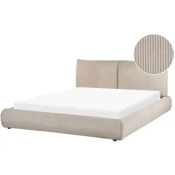 WASSERBETT 160x200 cm Beige Vinay