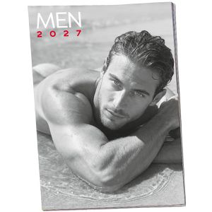 Orion Erotikkalender Pin-Up Men, Jahr 2027, Motiv: Männer, Broschürenkalender, A3