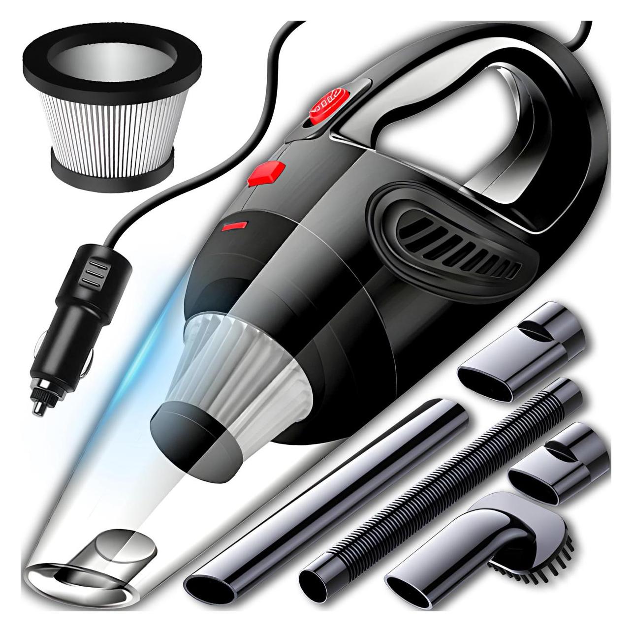 Retoo Odkurzacz ręczny RĘCZNY ODKURZACZ SAMOCHODOWY 4200Pa 120W 12V MOCNY (69846682)