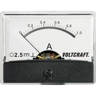 VOLTCRAFT AM-60X46/1A/DC AM-60X46/1A/DC Einbau-Messgerät AM-60X46/1A/DC 1A Drehspule