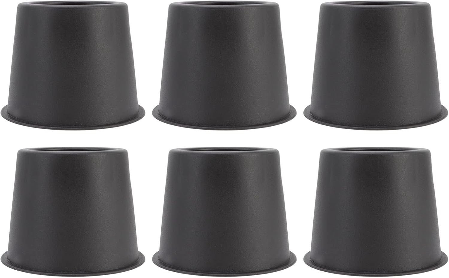Set van 6 Meubelverhogers voor Tafel en Stoel, Plastic Blokken voor Meubelverhoging en Antivibratie Pads voor Thuis en Kantoor