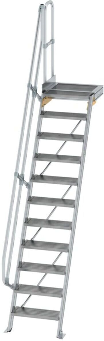 MUNK Aluminium-Treppe Plattform 60° 11 Stufen (600371)