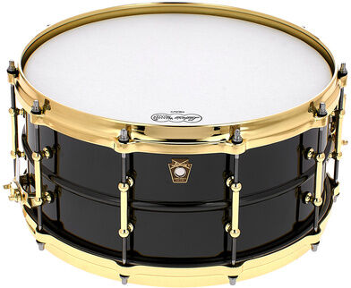 Ludwig "LB417BT 14"x6,5" Black Beauty" schwarz vernickelt