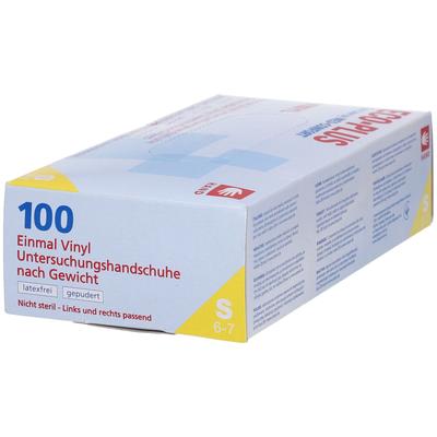 Handschuhe Einmal Vinyl klein 100 St