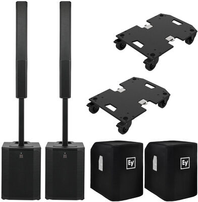 EV EVOLVE 70 Stereo Set Cover Schwarz