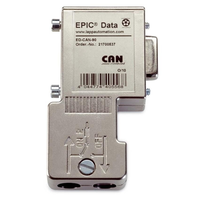 Lapp Kabel EPIC Data CAN BUS Steckverbinder mit Schraubanschluss EPIC ED-CAN-90 Inhalt: 1 St. (21700537)