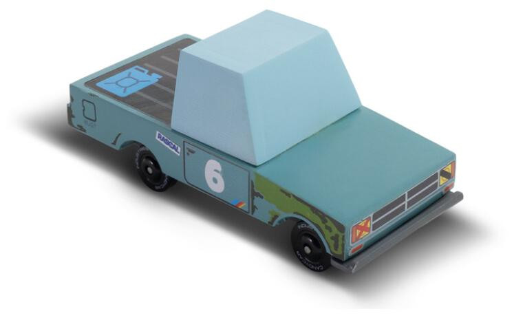 Candylab Speelgoedauto Roest Patrol Candycar Houten Speelgoedauto