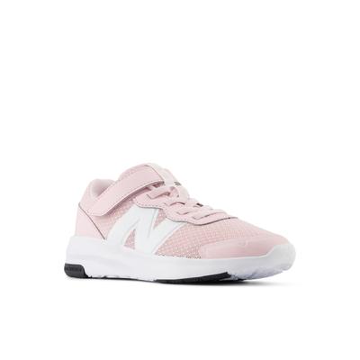 Laufschuh NEW BALANCE "578", Kinder, Gr. 34,5, weiß (rose sugar, weiß), Synthetik, Schuhe Laufschuh, für Kinder