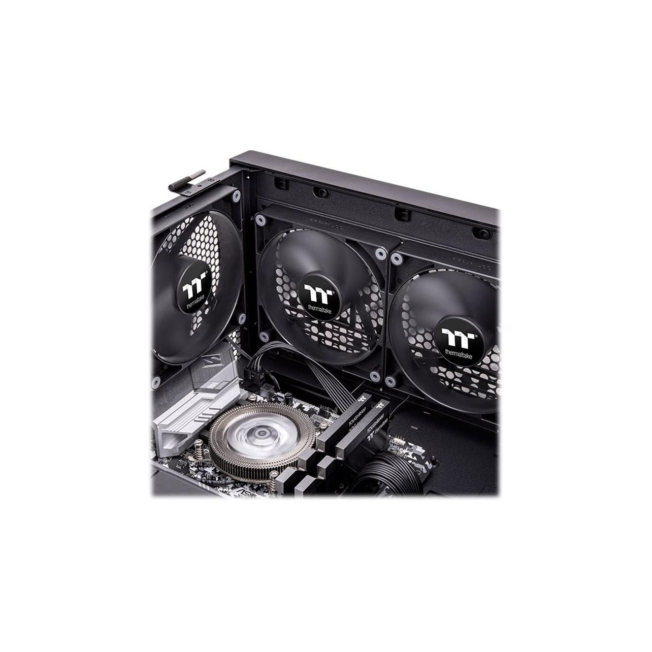 Thermaltake TT CT140 PC Cooling Fan 2 Pack CL-F148-PL14BL-A (140 mm, 2x) (CL-F148-PL14BL-A)