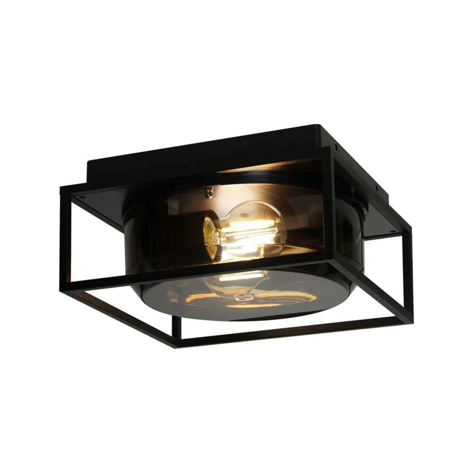 Nordlux Griffin Buiten Plafondlamp - Zwart - IP44 - Modern Design