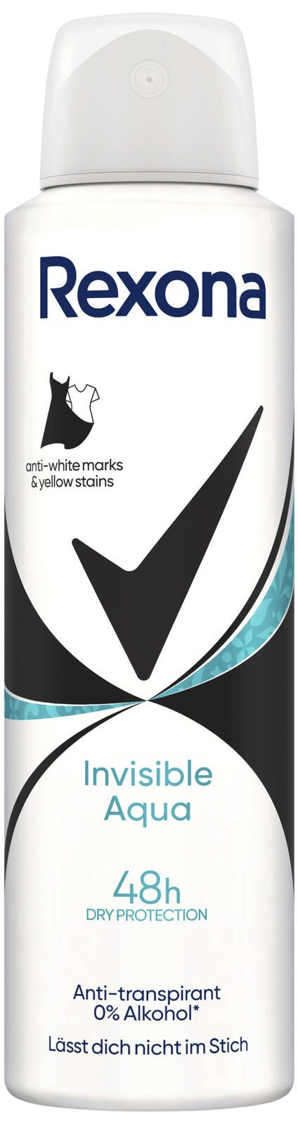 Rexona 48h Invisible Aqua Deo-Spray 150 ml 3974653009