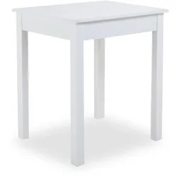 Esstisch CAPRI (LBH 60x67x76 cm) - weiß - LBH 60x67x76 cm