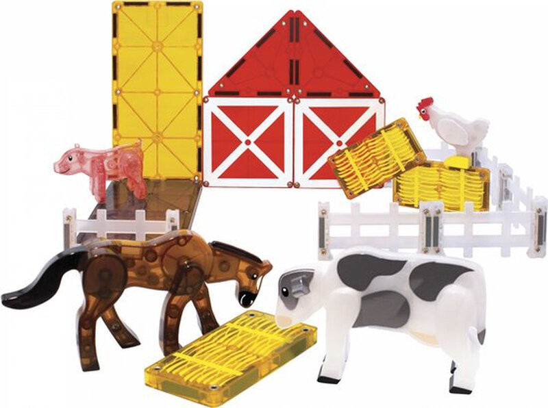 MAGNA-TILES Boerderijdieren 25-delig