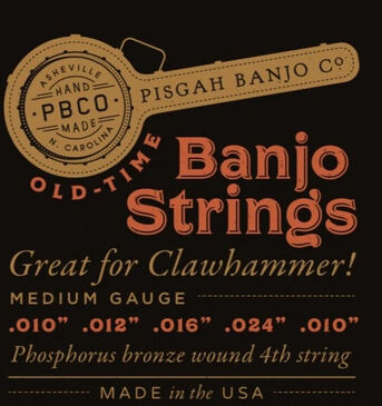 Pisgah Clawhammer Banjo String Set