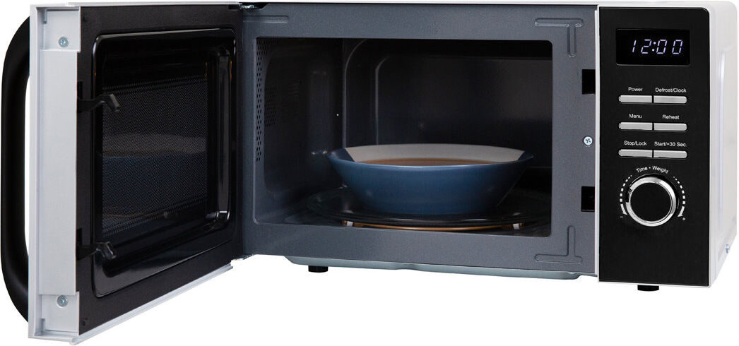 Russell Hobbs Rhmd832b Distinctions 20 Litre Stainless Steel Digital Microwave Black 26.4cm H X 45.6cm W X 32.6cm D