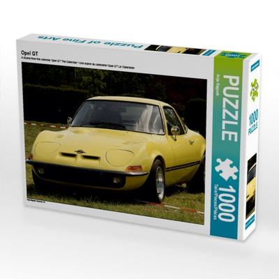 CALVENDO Puzzle Opel GT | 1000 Teile Lege-Größe 64x48cm Foto-Puzzle für glückliche Stunden