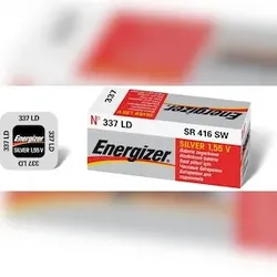 Energizer Silberoxid LD Uhrenbatterie 337-SR416SW - 1er Miniblister