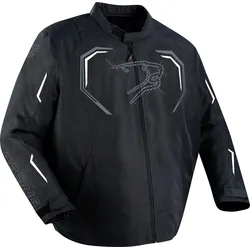 Bering Dundy, Textiljacke wasserdicht - Schwarz/Weiß - Bauch 5XL