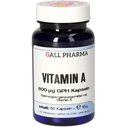 VITAMIN A 800 μg GPH Kapseln 60 St