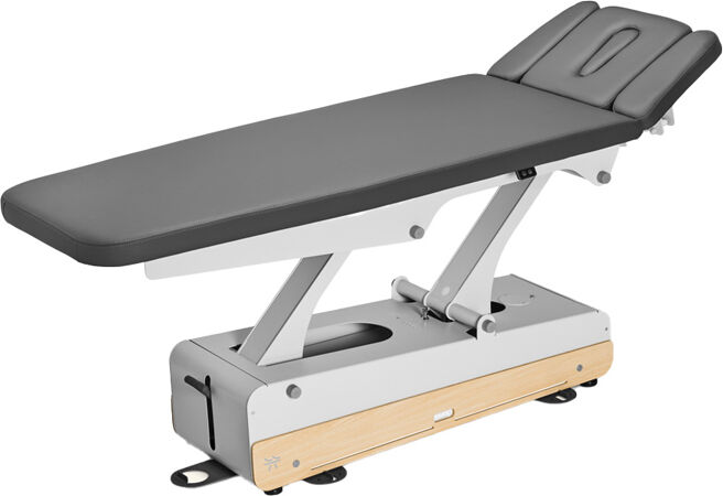 Marquesa elétrica de fisioterapia Swop 4 Up Physio: inovação e conforto em quatro secções com Controlo Perimetral e TwinLift Integrado