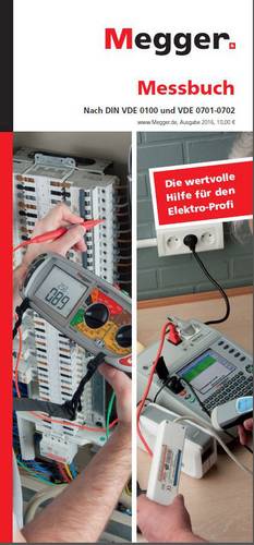 Megger Messbuch Messbuch Fachliteratur