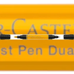 Faber Castell Tuschestift PAP Dual Marker chromgelb dunkel